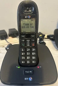 BT 1000 Pojedynczy cyfrowy telefon bezprzewodowy z podstawą ładowania sekretarki. Świetny stan - Zdjęcie 1 z 6