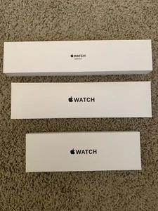 Apple Watch Original Retail Packaging Empty Boxex Only-Lot of 3 - Photo 1 sur 2