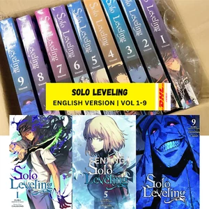 Solo Leveling Manga Vol. 1-9 | Full Set | English Version Comic by Chugong - DHL - Picture 1 of 6