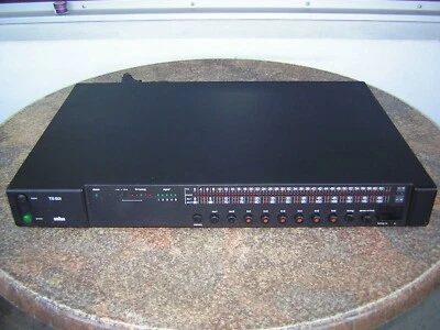 Braun Electronic Verstärker Typ.TS 501 Tuner  Radio / HiFi Schwarz - Bild 1 von 4