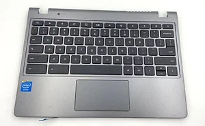 LOT OF 2 Genuine  Acer Chromebook C720-2844 11.6" Palmrest US Keyboard Touchpad - Picture 1 of 5