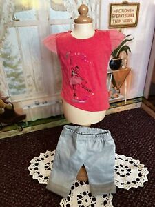 American Girl of the Year Isabelle Palmer Meet Outfit, 2014 Rare & Hard 2 Find!
