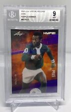 BGS 9 Pele 2020 Leaf HYPE! #45 Rare Trading Card Purple Shimmer 1 of 1