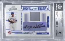 2005 Playoff Absolute Memorabilia /150 Billy Williams #TT-105 BGS 9 Auto HOF