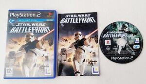 STAR WARS BATTLEFRONT 1 ONE PS2 PLAYSTATION GAME GIFT PRESENT BOXED COMPLETE 