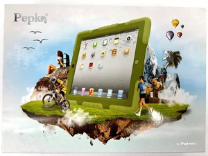 Funda a prueba de golpes Pepkoo para Apple iPad Mini 2 con soporte negra - Imagen 1 de 5