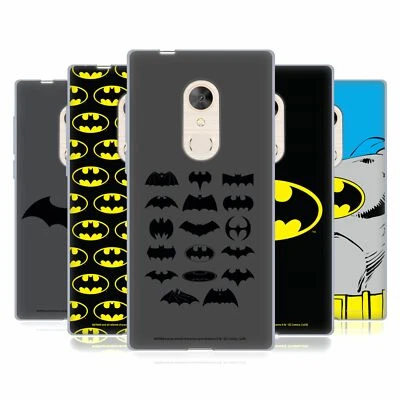 OFFICIAL BATMAN DC COMICS LOGOS SOFT GEL CASE FOR ALCATEL PHONES - Image 1 of 4