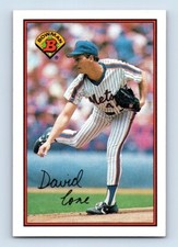 1989 Bowman David Cone Oversize New York Mets #375
