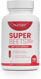 Beetroot Capsules For Supports Healthy Blood Pressure & Circulation,Boost Energy - Picture 1 of 9