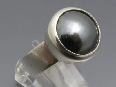 REIF-DESIGN - ANTIK STYLE HÄMATIT RING - AUS EIGENER GOLDSCHMIEDE-999 FEINSILBER - Bild 1 von 4