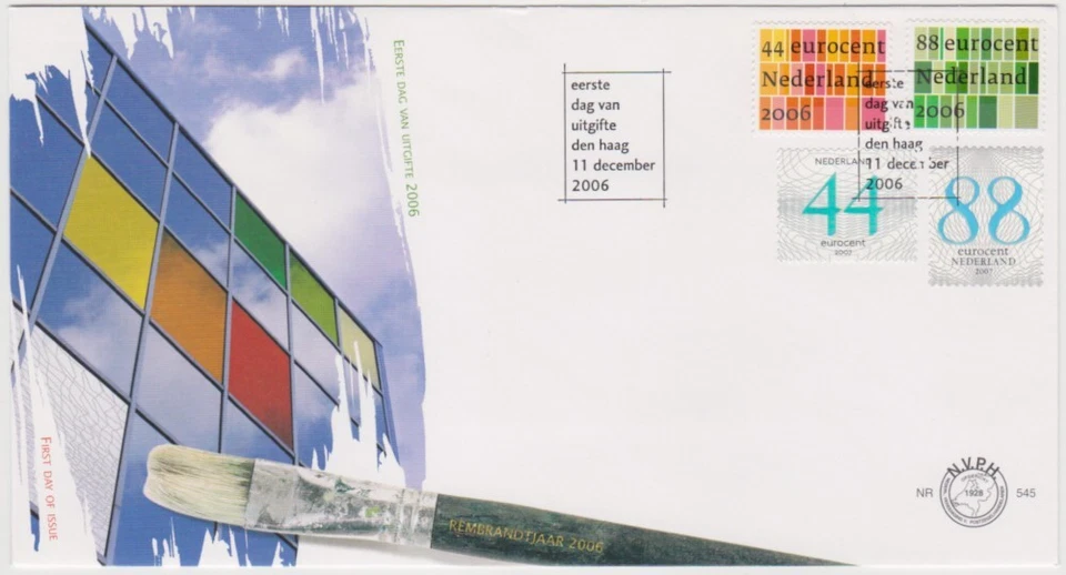 Netherlands FDC 2006, Business Stamps 2006, mint - Image 1 of 1