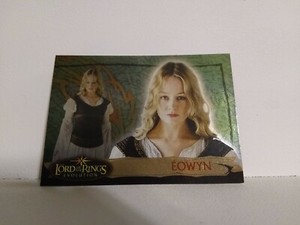 TOPPS lord of the rings evolution eowyn foil card