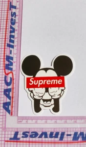 Aufkleber Supreme x Mickey and Magic Finger Sticker Skate Marke Streetware Style - Bild 1 von 1