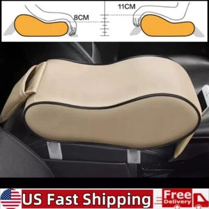 Car Seat Center Console Box Cover Memory Foam Auto Armrest Cushion Support Pad - Picture 1 of 11