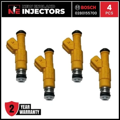 Inyectores de combustible Bosch Reman 2.5 91-95 Jeep Cherokee Wrangler actualización 4 orificios 19 lb Foto 1 de 4