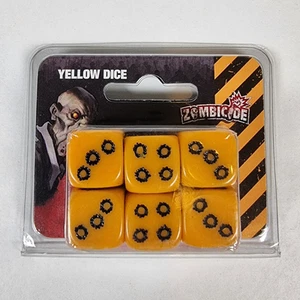 Zombicide Role Play Game Dice Yellow Guillotine Games- New - Picture 1 of 6