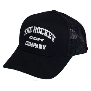 Gorra/sombrero de camionero CCM Hockey Senior/Adulto Athleisure Meshback negro - Imagen 1 de 4