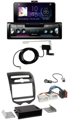Pioneer DAB Bluetooth MP3 USB Autoradio für Hyundai ix20 (ab 10) man. Klima - Bild 1 von 4