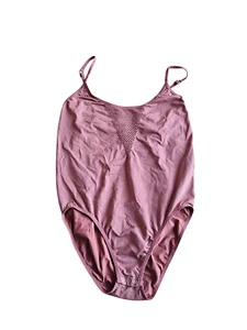 Pink victorias secret Sz L Dusty mauve bodysuit top - Picture 1 of 5