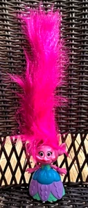 Trolls Hair In The Air Poppy Dreamworks 16" Talks Hair Lights Up Plays Music W - Picture 1 of 11