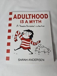 Adulthood Is a Myth: A Sarah's Scribbles Collection (Paperback or Softback) - Picture 1 of 5