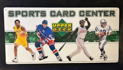 Kobe Bryant, Wayne Gretzky, Ken Griffey Jr, Peyton Manning, Upper Deck Sign NM - Image 1 of 4