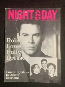 1990 March 26 NIGHT AND DAY Magazine VG/FN 5.0 Rob Lowe Cover - Picture 1 of 3