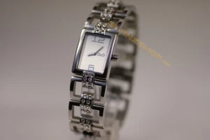 Dolce & Gabbana D&G Uhr DW0198 Besatz Zirkonia LUXUS UHR Edelstahlarmband NEU - Bild 1 von 4