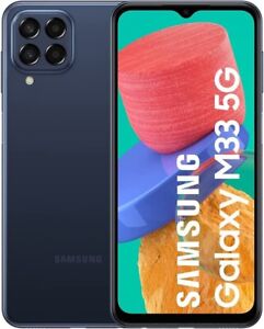 Smartphone Android Samsung Galaxy M33 5G NFC 6/128 GB 6,6" 50 megapixel sblocco - blu