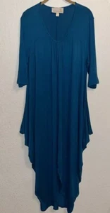 Vestido túnica Antthony Originals para mujer talla L verde azulado - Imagen 1 de 10