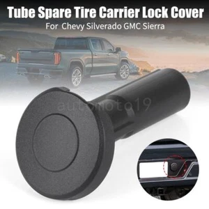 Spare Tire Carrier Lock Cover for 14-18 Chevy Silverado GMC Sierra 1500 2500 HD - Foto 1 di 14