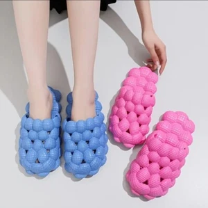 Trendy Foam Slip-On Bubble Slippers Multiple Colorways - Picture 1 of 23
