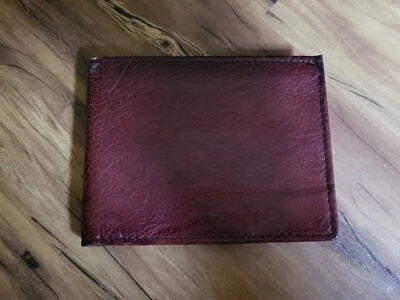 Mens Pierre Cardin Red Leather Wallet, Bifold, Credit Card Holder - Image 1 of 4