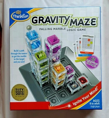 Gravity Maze Falling Marble Logic Game by Thinkfun 2014 Toy of the Year 2015 - Image 1 of 4