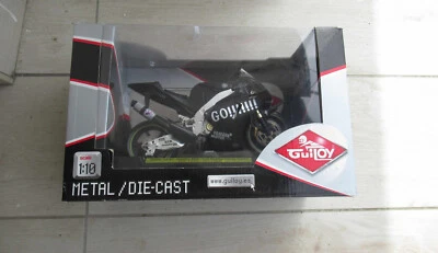 GUILOY 1:10 MOTO YAMAHA YZR M1 - TEAM GAULOISES FORTUNA VALENTINO ROSSI - Immagine 1 di 3