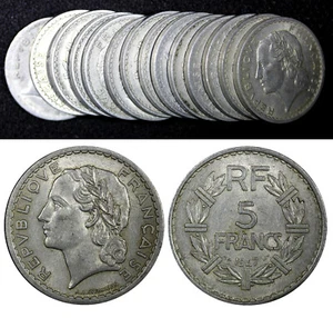 France Aluminium 1947 5 Francs 31mm KM# 888b.1 RANDOM PICK (1 Coin) ( 22 171) - Picture 1 of 5