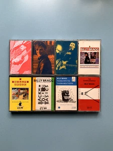 Billy Bragg - Cassette Bundle (EIGHT TAPES - WITH EXTREMELY RARE LIVE BOOTLEGS) - Picture 1 of 13