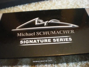 MICHAEL SCHUMACHER SIGNATURE SERIES muy original - Imagen 1 de 12