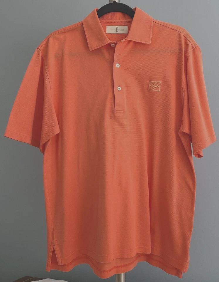 CAMISA POLO NARANJA DE GOLF HARRY VANDOR para hombre talla M Pullover Foto 1 de 4
