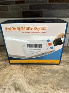 Spolehli 5.0 inch Portable Digital Magnifier, 4X-32X Zoom Electronic Reading Aid - Picture 1 of 3