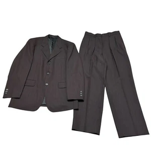 165 90s vintage Yohji Yamamoto D'URBAN A.A.R black suit men jacket pants set - Picture 1 of 24