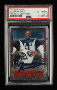 Jevon Kearse Signed 1999 Topps Chrome #143 (PSA Encapsulated) Rookie Card - Picture 1 of 1