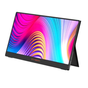 GTMEDIA 14" Ultra Slim Portable Screen Monitor External Dual Speaker for Laptops - Picture 1 of 12