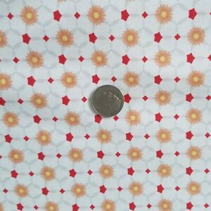 In the Beginning Deco Georgia Cherokee Rose Quilt Fabric 30" x 44" 100% cotton 