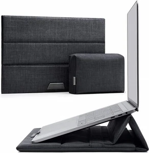 Inateck 13 Zoll Laptop-Hülle mit Standfunktion MacBook Air Surface Zubehörtasche - Bild 1 von 8