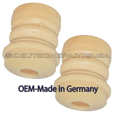 Juego 2 topes de puntal trasero para BMW E38 E39 L+R 33 53 1 091 031 hecho en Alemania Foto 1 de 2