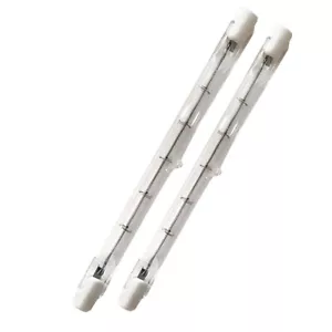 2Pcs 300W Dimmable R7s Linear Halogen Bulb Security Floodlight 118mm - Picture 1 of 4