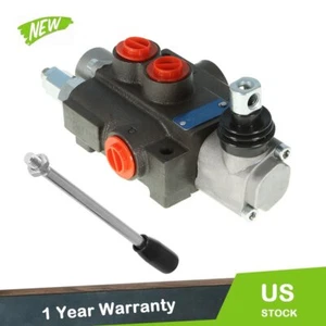 Valvola di controllo direzionale idraulica 1 bobina 11 GPM 3600 PSI interfaccia BSPP - Foto 1 di 7