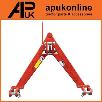 Tractor A Frame Cat 3 Quick Release Hitch System 1800Kg 1.8T Ton Rear Linkage - Image 1 of 4