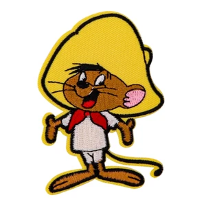 "SPEEDY" GONZALES CARTOON MAUS BESTICKT AUFBÜGLER PATCH...SELTENE KONFIGURATION!! - Bild 1 von 4
